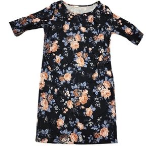 Pink Blush Maternity Dress